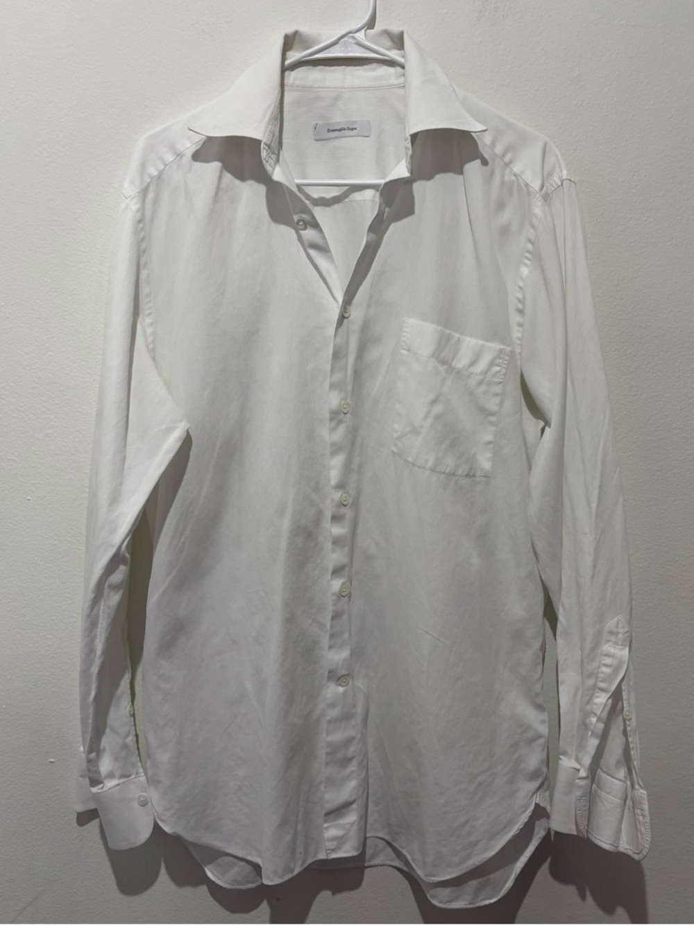 Ermenegildo Zegna Textured Dress Shirt 15.5